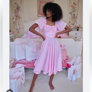 Selkie The Pink Porcelain Midi Nightie